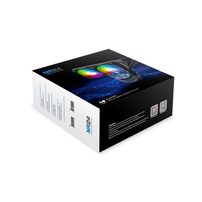 In Win NR24 Processor Liquid Cooling Kit 12cm Black 1 pc. Chłodzenie/Chłodzenie - zestawy Your Sports Performance