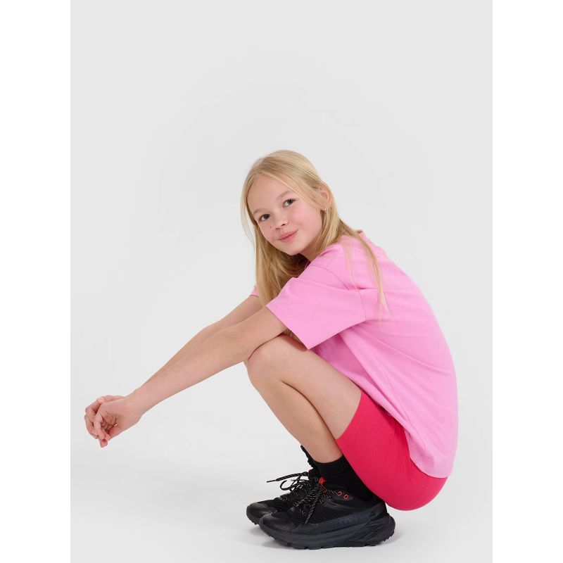 Girls' oversize plain T-shirt 4F 4FJRSS25TTSHF2821-54S *Kategoria tymczasowa Your Sports Performance
