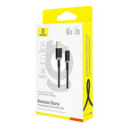 Baseus Dura USB-Type C Cable 60W 2m (Black-Gold) In preparation Your Sports Performance