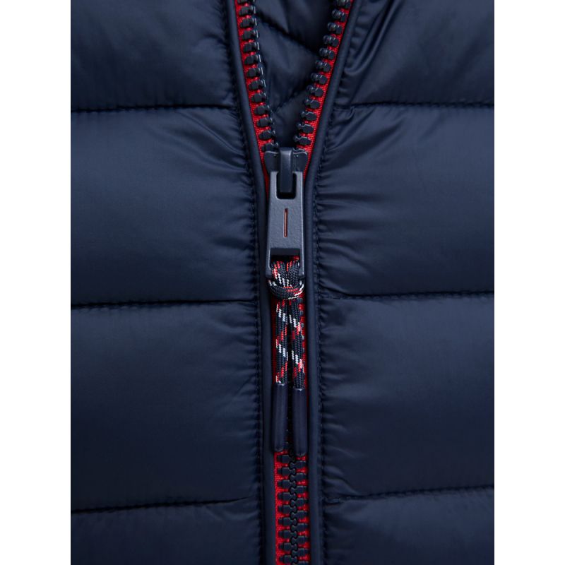 Jack&Jones men's vest JJEBRADLEY LIGHT BODYWARMER COLLAR NOO 12280973 SKY CAPTAIN In preparation Your Sports Performance