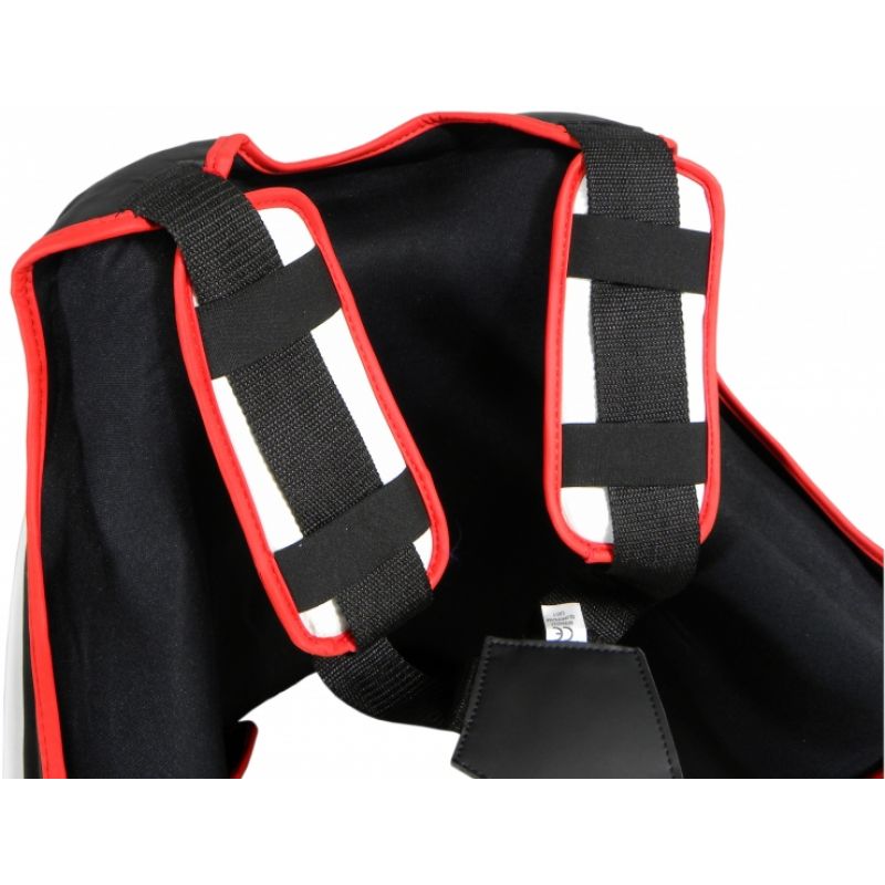(W) Abdominal and thigh protector OBU-4 white and black In preparation Your Sports Performance