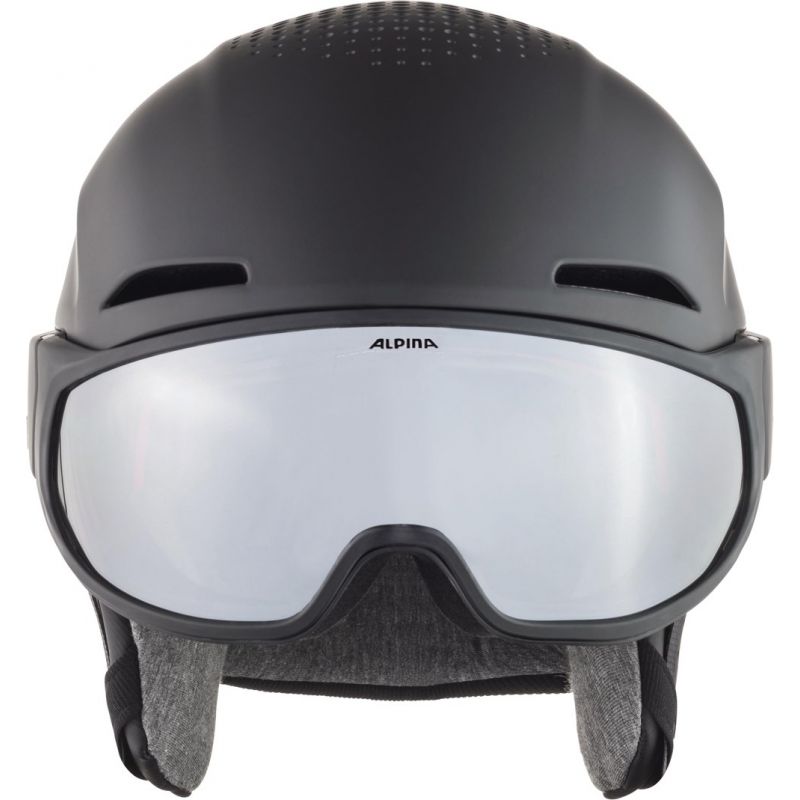 ALPINA ALTO V BLACK MATT 59-63 ski helmet Narciarstwo/Kaski Your Sports Performance