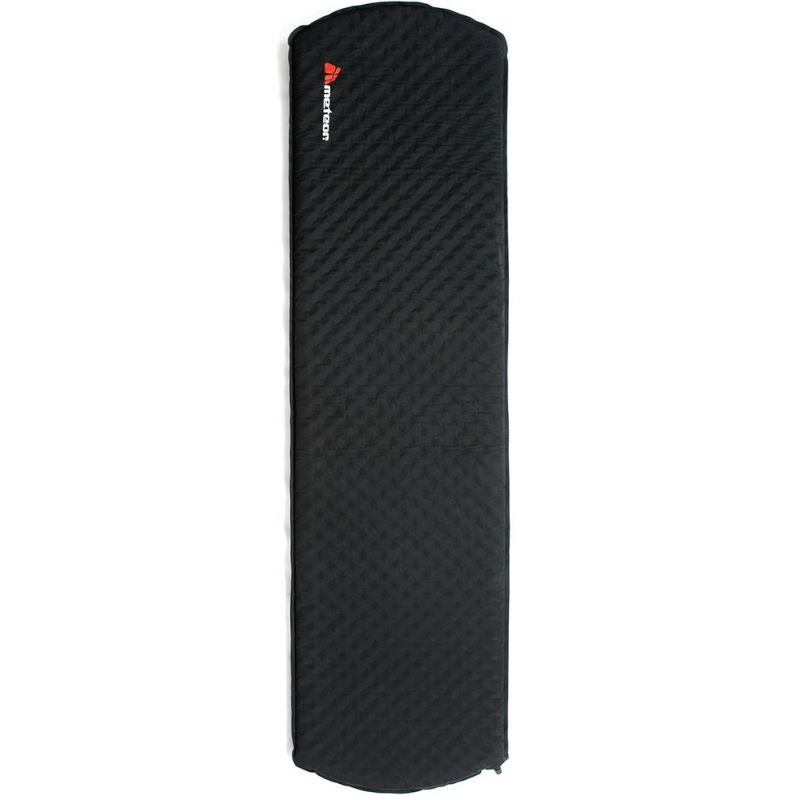 Meteor self-inflating mat, corrugated, black, 44412
