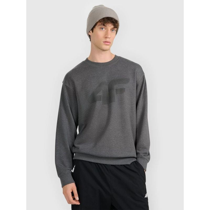 Men's sweatshirt without zipper, without hood, 4F 4FRMM00TSWSM2479-23M 4f