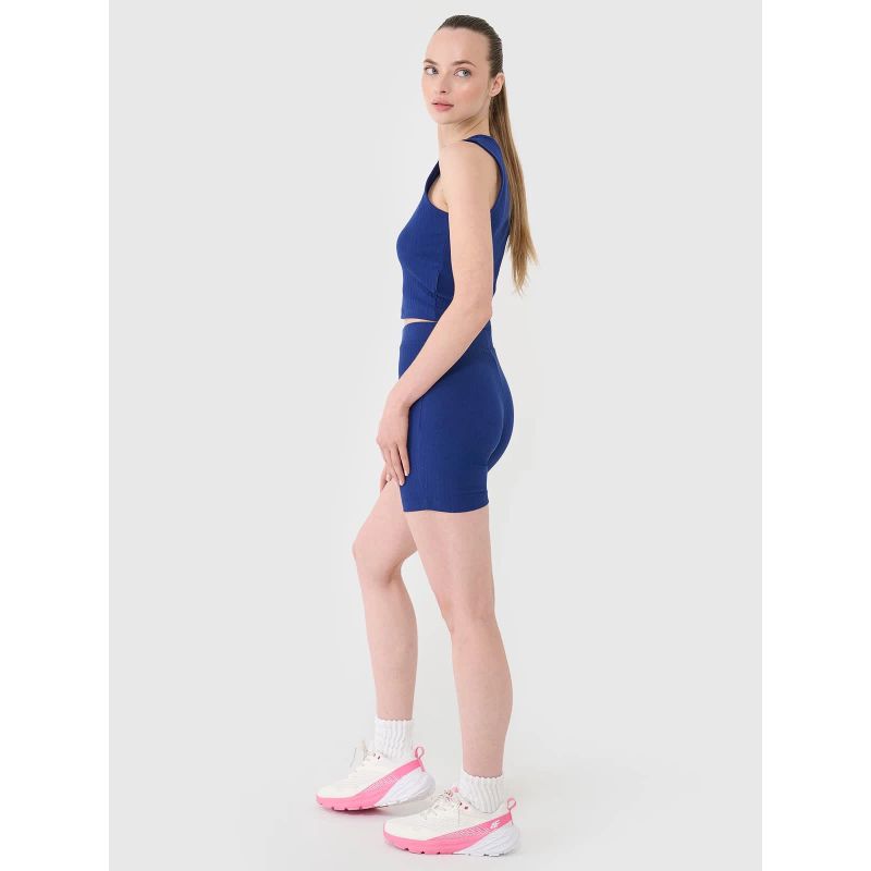 Women's short knit leggings 4F 4FRSS25TSTIF016-31S *Kategoria tymczasowa Your Sports Performance