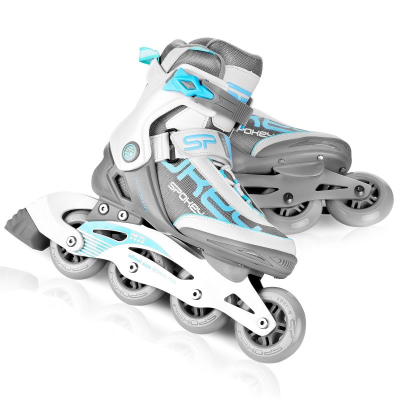 Inline skates Spokey Prime Pro WH/TQ 37 926965 Accessories/Skating/Rolki (pozostałe) Your Sports Performance