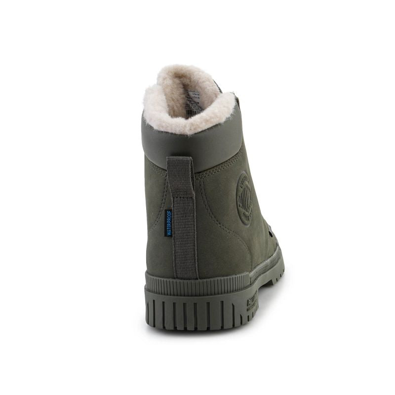 Palladium SP20 Cuff Leather Waterproof WL U 79067-325-M Olive Night shoes Footwear/Lifestyle/Palladium Your Sports Performance