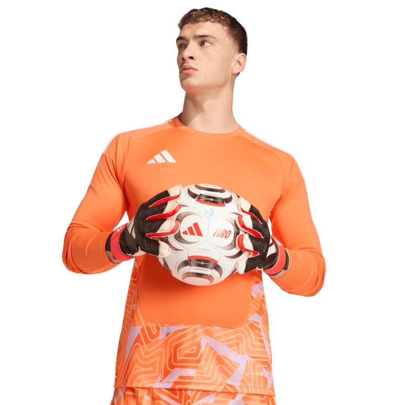 Men's adidas Tiro 26 Competition Goalkeeper Jersey Long Sleeve Orange KB5248