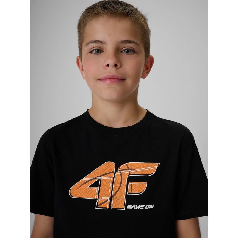 Boys’ Printed T-Shirt 4F 4FJRAW26TTSHM4347-20S