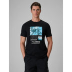 Men's regular printed T-shirt 4F 4FRSS26TTSHM4321-20S 4f