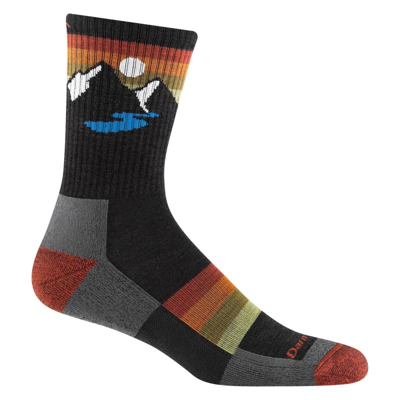Darn Tough Sunset Ridge Micro Crew Lightweight Hiking Socks 6111-N-7009 Forest In preparation Your Sports Performance