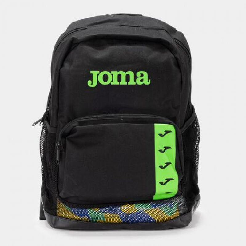 SPLASH BACKPACK BLACK FLUOR GREEN Accessories/Plecaki/Joma Your Sports Performance