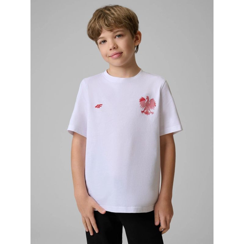 Children's fan T-shirt 4F 4FJSMM00TTSHU2236-10S