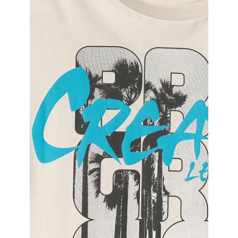 Boy's cotton T-shirt 4F 4FJRSS26TTSHM4167-27S