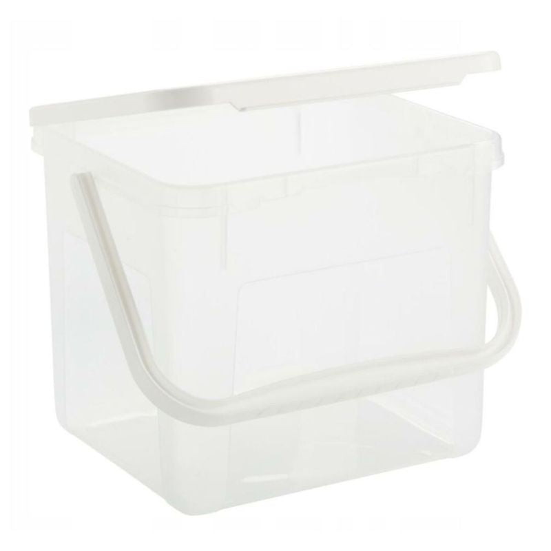 ROTHO Detergent Container 3kg 4.5L Transparent/White Dla zwierząt/Miski, pojemniki i poidełka (uniwersalne) Your Sports Performance