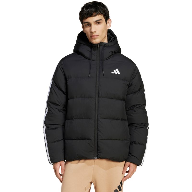 adidas Essentials Climawarm 3 Stripes Puffer Down Hooded M JM4165 adidas