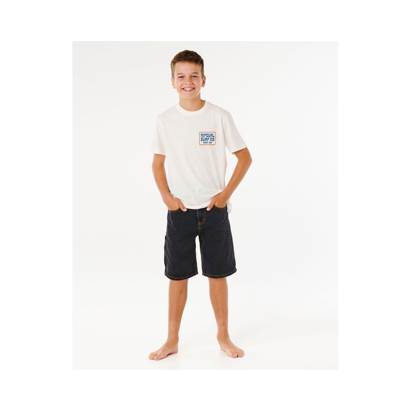 RIP CURL Pacific Rinse Sunrise Tee-Boy White