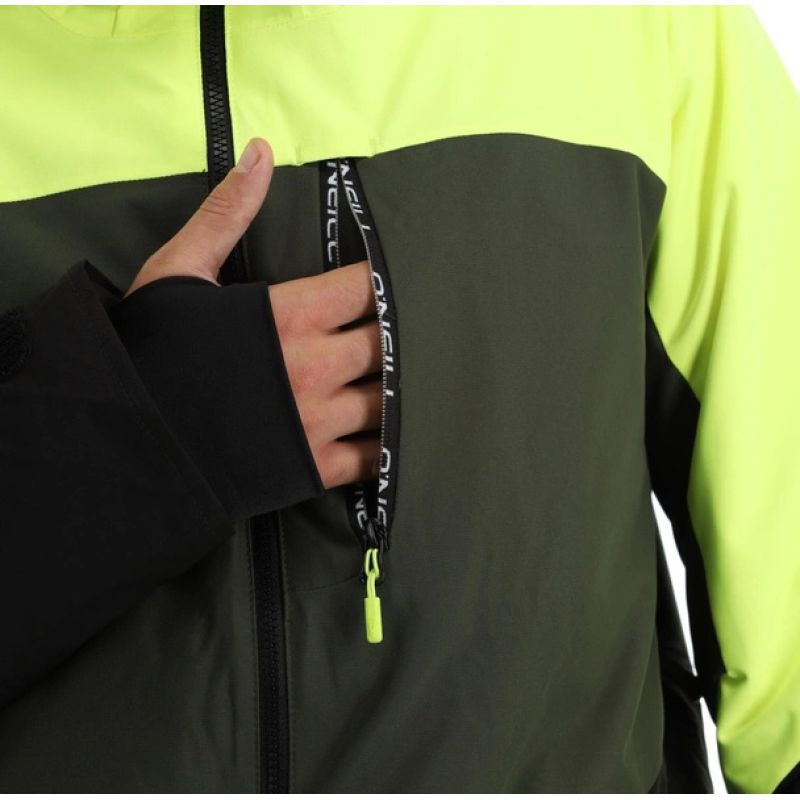 O'neill Men's Winter Sports Jacket Carbonite Snowboard Skis 10K Green Black To be categorized Your Sports Performance
