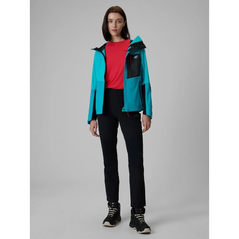 4F PRO windproof softshell jacket, 10000 membrane, women's 4F 4FWSS26TSOFF542-48S