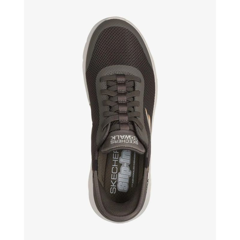 Skechers Slip-Ins: Go Walk Flex - Hands Up brown (216324-WW/BRN)