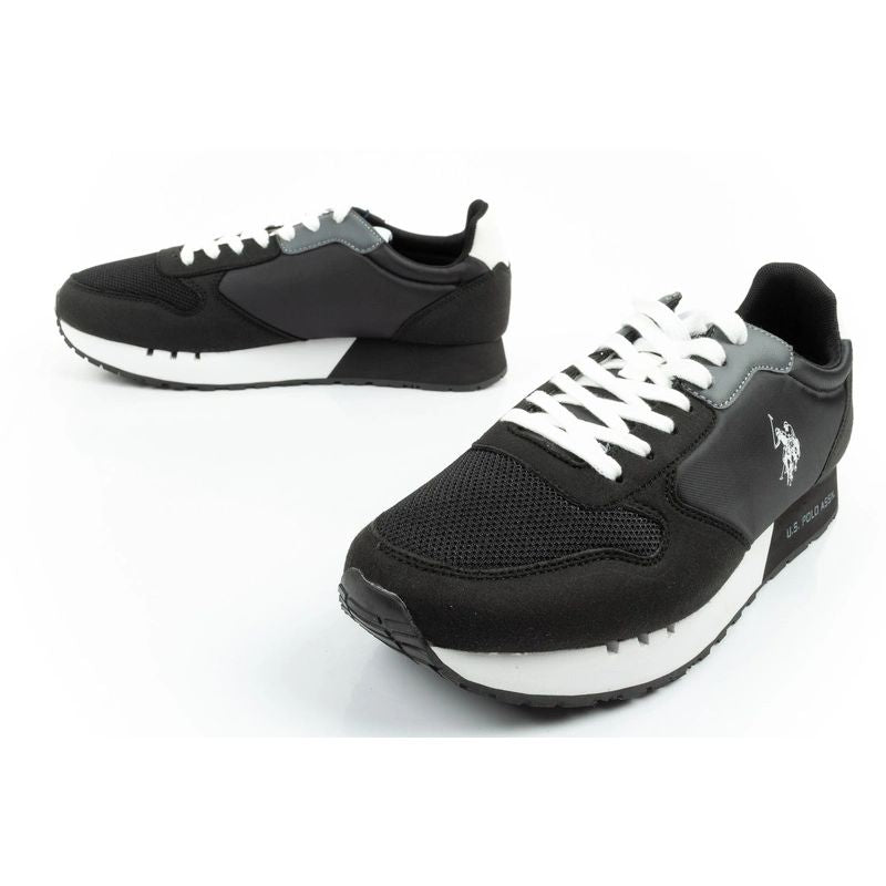 US Polo Assn sports shoes sneakers men's fashionable comfortable black Your Sports Performance