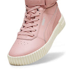 Puma CARINA 2.0 MID WTR women's winter shoes insulated sneakers made of eco-leather pink (385852-04) In preparation Your Sports Performance