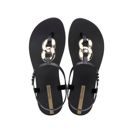 Ipanema Sandal Class women's fashionable black and gold flip-flops In preparation Your Sports Performance