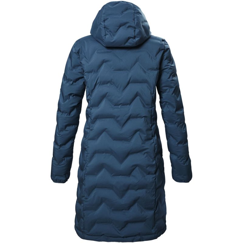 Killtec KOW 9 Women's Winter Parka Quilted Hooded Long Waterproof Blue (41806/744) In preparation Your Sports Performance