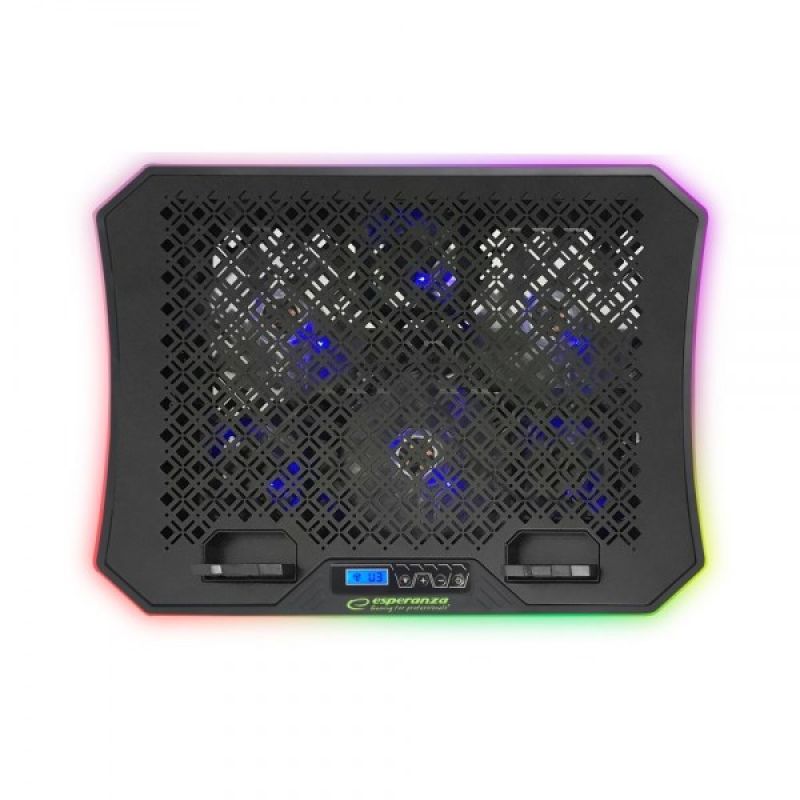 ESPERANZA GAMING COOLING STAND WITH RGB PHONE STAND GALERNE EGC109 Chłodzenie/Podstawki pod notebooki Your Sports Performance