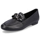 Comfortable leather shoes with a chain Remonte W RKR645, black Footwear/Lifestyle/Rieker Your Sports Performance