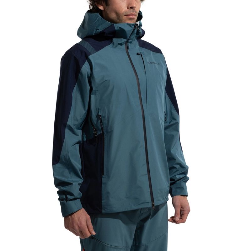 La Sportiva Crossridge Evo Shell Jacket Jkt M L86 642643 Clothing/Outdoor/La Sportiva Your Sports Performance