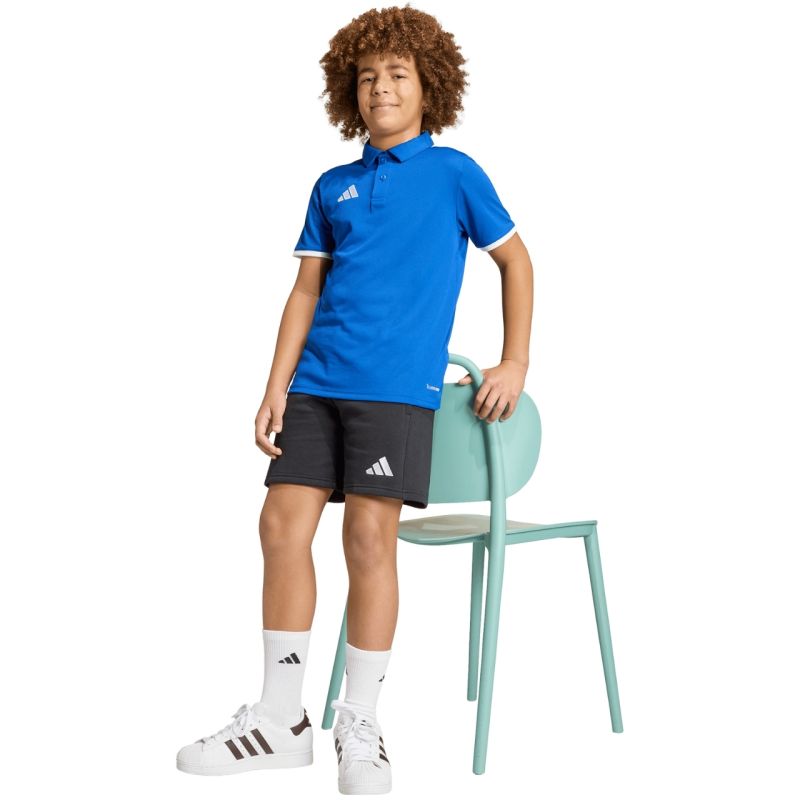 adidas Entrada 26 Polo T-shirt for kids blue JZ6625