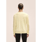 Casall Soft Texture Long Sleeve Women's Training T-Shirt Yellow