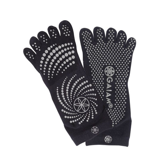 Gaiam black anti-slip socks S / M 52223 Clothing/Training/Socks Your Sports Performance