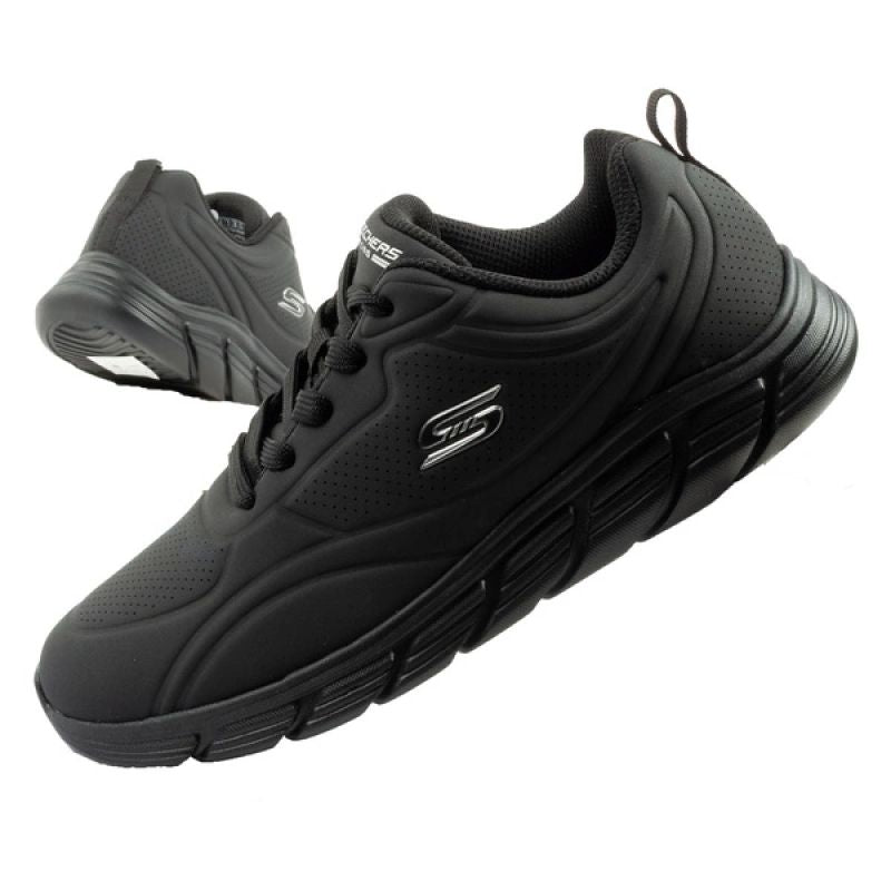 Skechers Bobs B Flex women's sports sneakers fashionable black Skechers