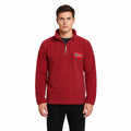 Geographical Norway TEQUATEUR BURGUNDY DB MEN 233 Men's Fleece Jacket (WZ6696H/GN-BURGUNDY)
