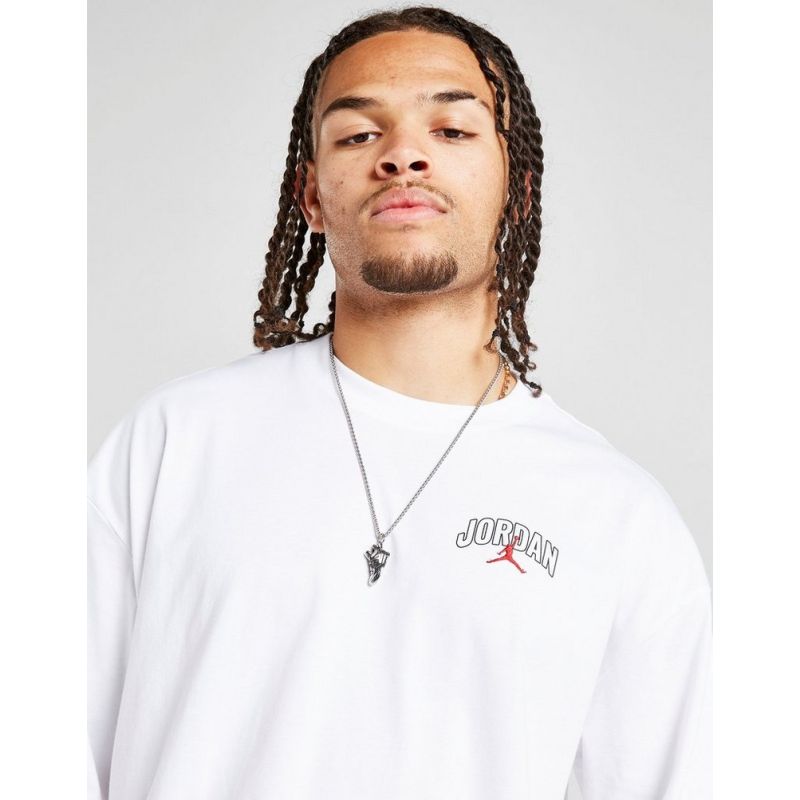 Men's Air Jordan Brooklyn Arch Logo T-shirt White - II2344-100 AIR Jordan