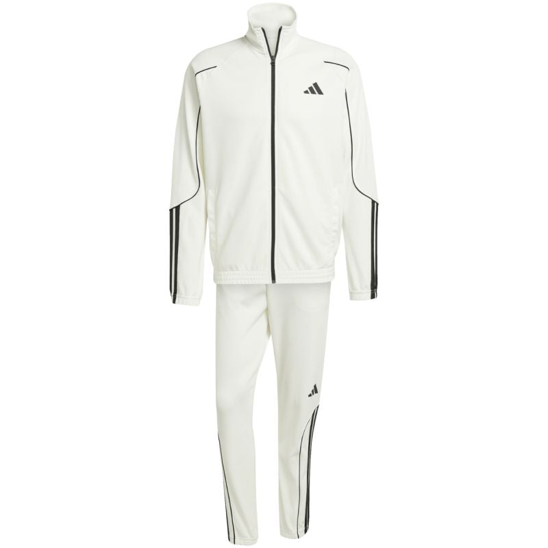 Men's adidas 3-Stripes tracksuit white and black JX5527 In preparation Adidas