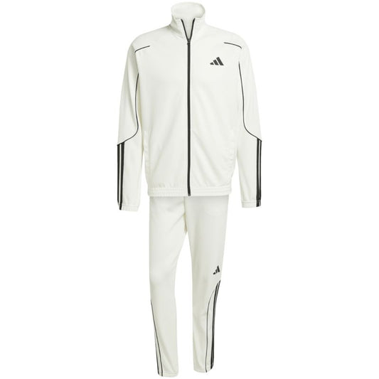 Men's adidas 3-Stripes tracksuit white and black JX5527 In preparation Adidas