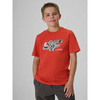 Boys' Regular-Fit Printed T-Shirt 4F 4FJRAW26TTSHM4349-062S