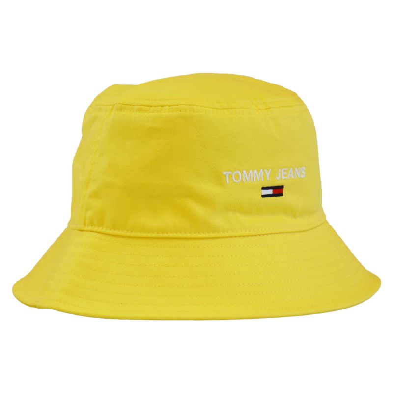 Tommy Jeans Sport Bucket Hat Yellow - AW0AW11661-ZGF Odzież/Czapki/Czapki z daszkiem Your Sports Performance