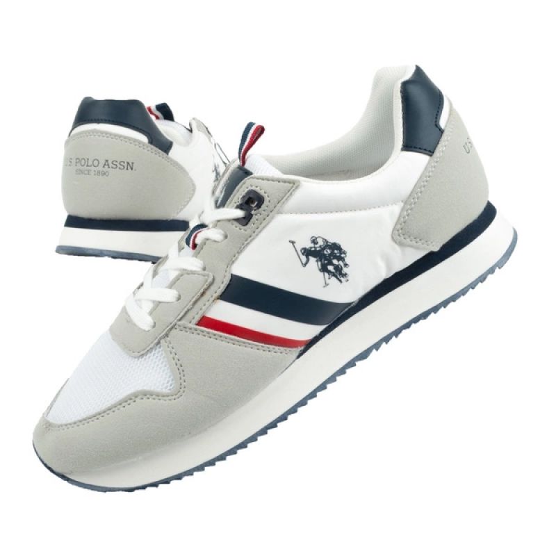US Polo ASSN trainers. M NOBIL006-WHI Footwear/Lifestyle Your Sports Performance