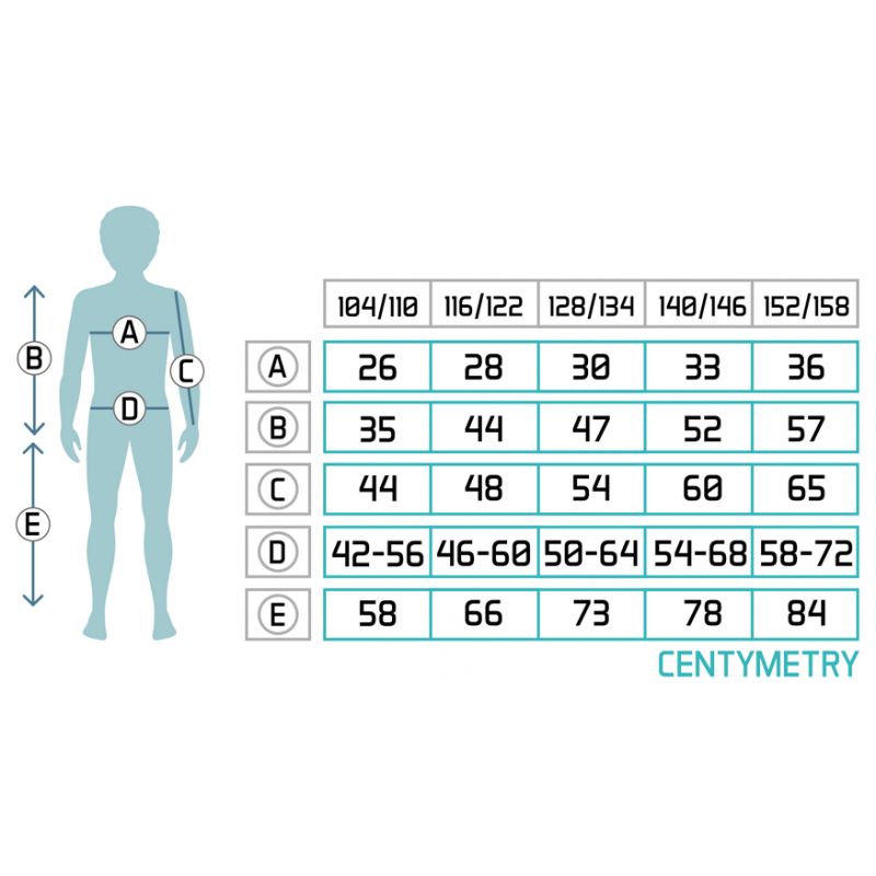 Thermoactive underwear Meteor Jr 128-134 cm 47131 Clothing/Ski Your Sports Performance