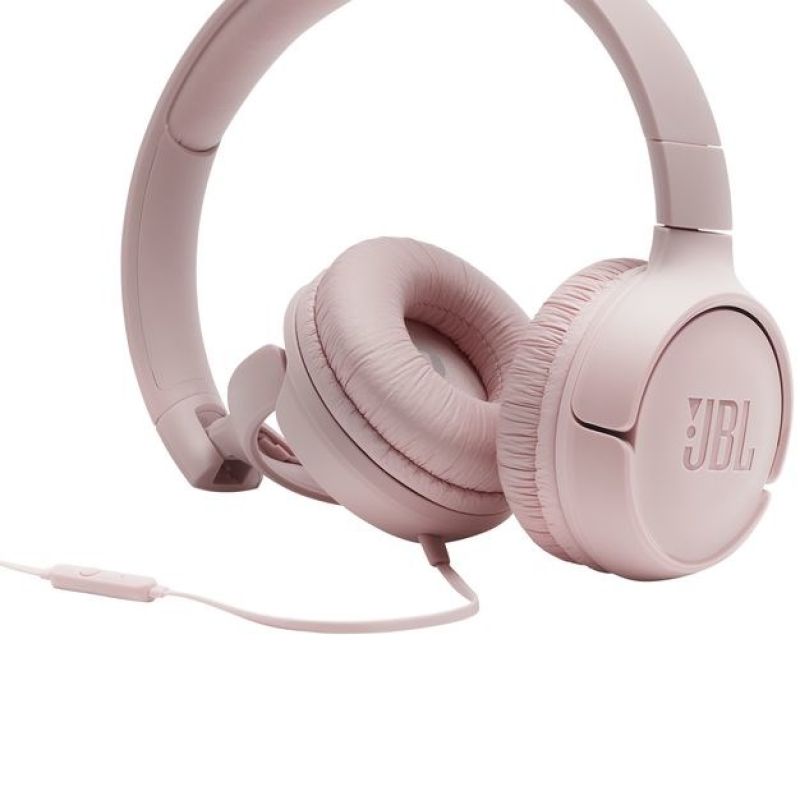 JBL Tune 500 headphones (pink, on-ear, with built-in microphone) In preparation Your Sports Performance
