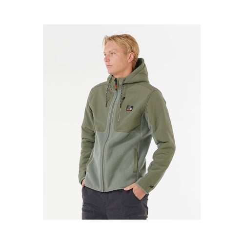 RIP CURL ANTI SERIES SEARCH sweatshirt green