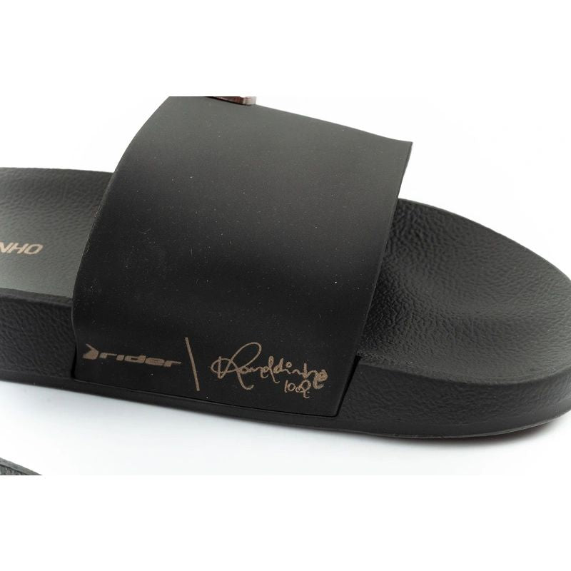 Rider men's sports shoes R10 Slide comfortable black slippers Rider