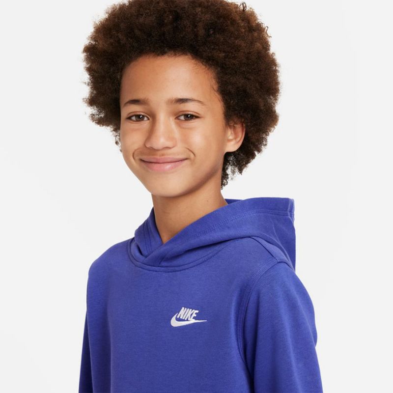 Nike Sportswear Club Pullover Hoodie Jr BV3757 430 Clothing/Training Nike
