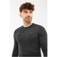 VIKING Gasher Man Longsleeve Merino Men's Underwear Size M Black Odzież militarna/Bielizna termoaktywna Your Sports Performance
