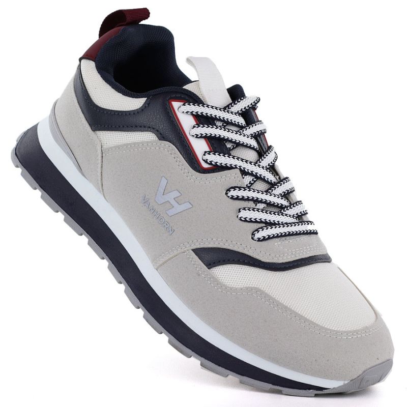 Men's gray sneakers Vanhorn WN32306 VanHorn