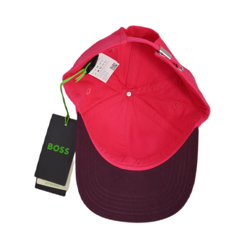 Hugo Boss Bold Baseball Cap Open Pink - 50505834-698 Odzież/Czapki/Czapki zimowe Your Sports Performance